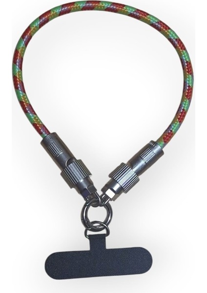 Bilek Askı Tarzında Pd 60W C'den C'ye Şarj Kablosu Çinko Alaşımlı Ios ve Android Uyumlu