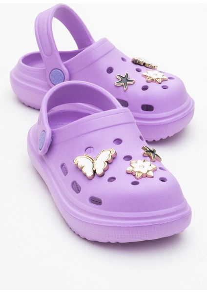 Çocuk Sabo Terlik 26-30 Lila