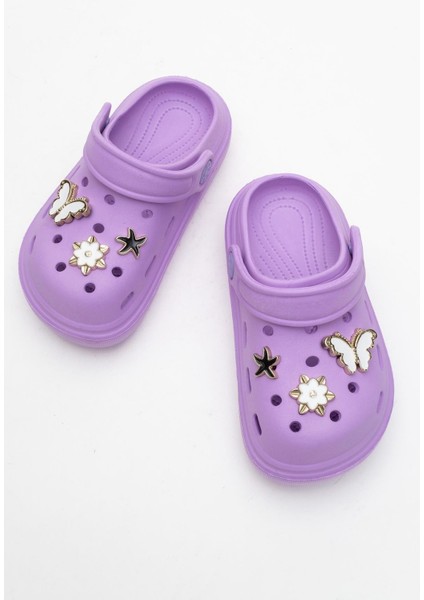 Çocuk Sabo Terlik 26-30 Lila indirimleri