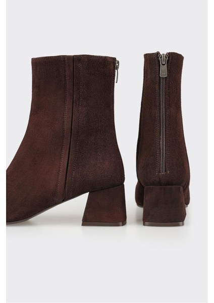 Kahve Deri Kadın Klasik Bot fırsatları