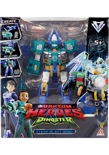 Quantum Heroes Dinoster Stego Blast Wing Sky Aksiyon Robot fiyatları