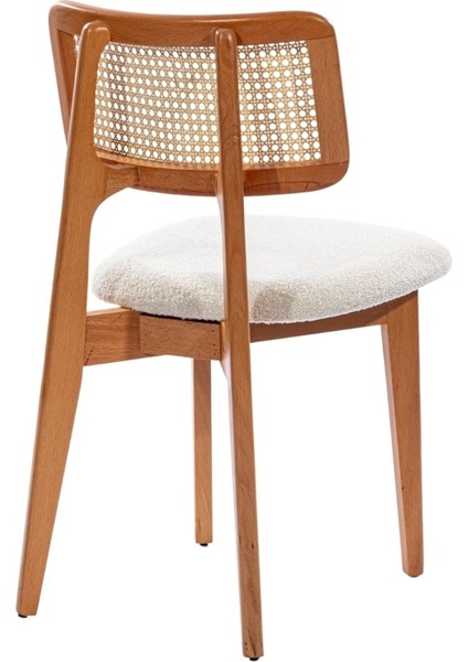 Aspendos Iskandinav Natural Ahşap Masa Sandalye Takımı 90X90 indirimleri