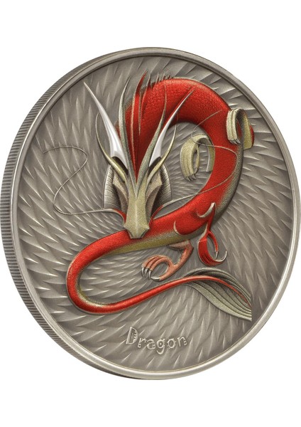 Rimagold Rimagold Ejderha Gümüş Sikke Coin