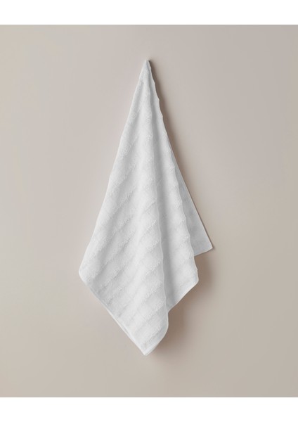 Bubble Pamuk Banyo Havlusu 70X140 cm Ekru fırsatları