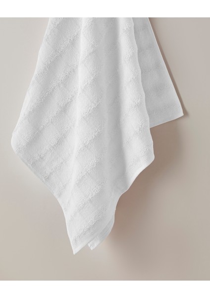 Bubble Pamuk Banyo Havlusu 70X140 cm Ekru indirimleri