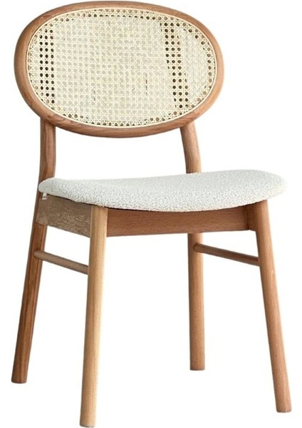 Bergama Iskandinav Natural Ahşap Masa Sandalye Takımı 90X90 fırsatları