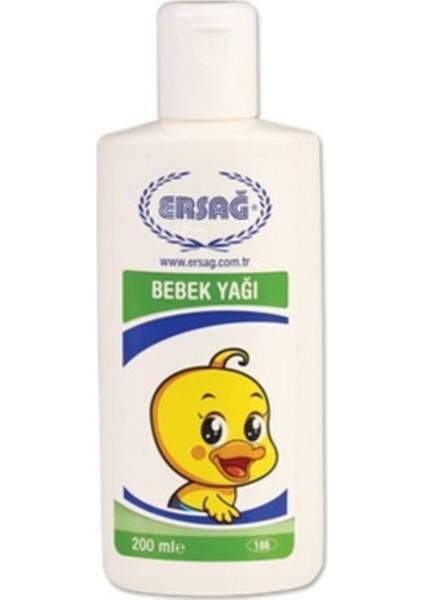 Unisex Beyaz Bebek Yağı 200 ml