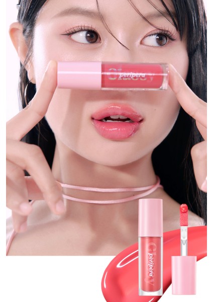 Dudaklara Dolgun ve Işıltılı Görünüm Sunan Gloss PERIPERA Ink Glasting Lip Gloss (12 Comfy Cozy)