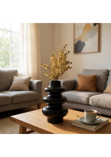 Beton - Iskandinav Vazo - Large - Antrasit