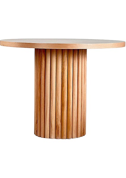 Perge Iskandinav Natural Ahşap Masa Sandalye Takımı 90X90 fırsatları