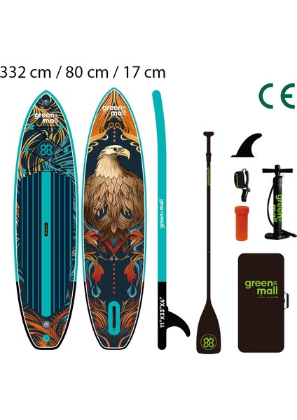 Where Eagle Dares Paddle Board / Sup Board 332 Cm