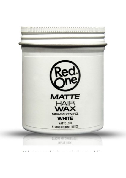 Mat Wax Saç Şekillendirici - Güçlü Tutma Özelliği, 100 ml, Beyaz fiyatları