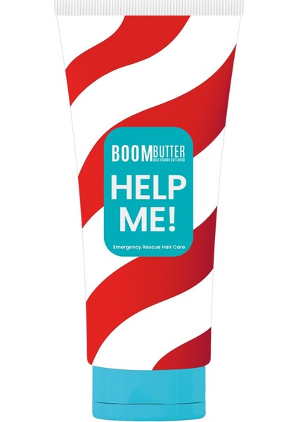 Help Me Saç Bakım Kremi - Acil Onarıcı ve Parlatıcı, 10 Doğal Yağ ve Kolajen ile Zenginleştirilmiştir, 175 ml