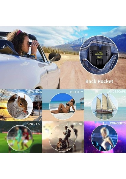 1000M Teleskop 30X Katlanır Dürbün - Siyah (Yurt Dışından) fırsatları