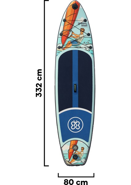 Wind Catcher Paddle Board / Sup Board 335 Cm