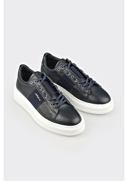 Lacivert Deri Erkek Spor Ayakkabı fiyatları