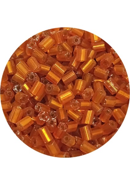 Kesme Cam Boncuk 2mm - 60 Gram - Şeffaf Koyu Turuncu - BNC375 fiyatları