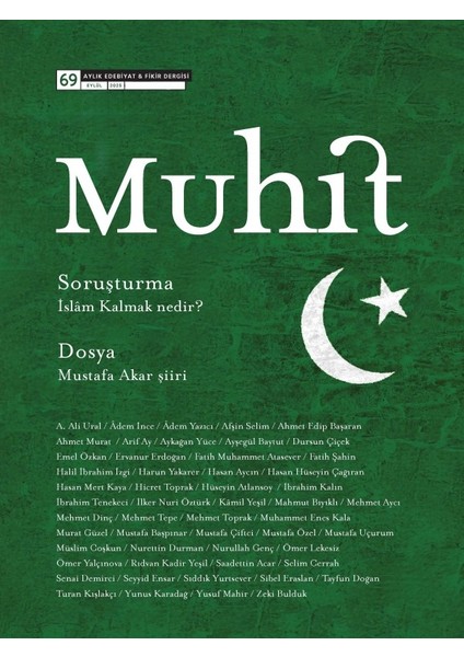 Muhit Dergi 69.sayı Eylül 2025