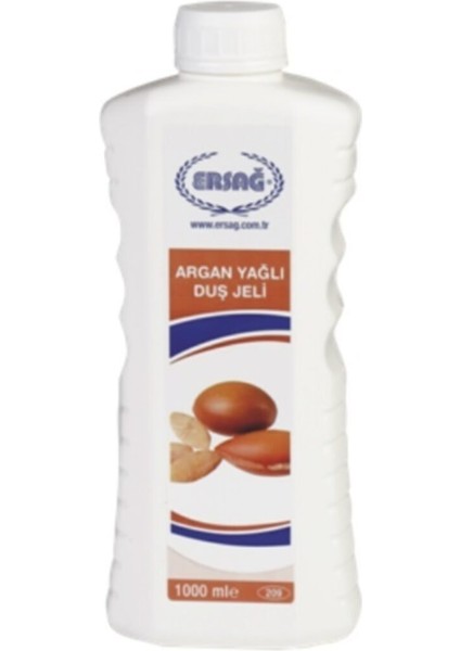 Aparatsız Argan Yağlı Duş Jeli 1000 Ml.