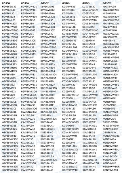 Buzdolabı LED Diyot, Profilo BD3056W3VN ile Uyumlu indirimleri