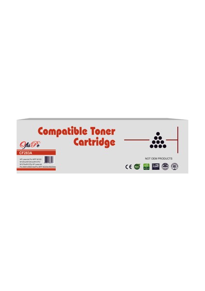 Hp CF283A Muadil Toner 83A 1.500 Sayfa Çipli M125NW-M127FN--M127FW-M225-M201 1koli=20 adet