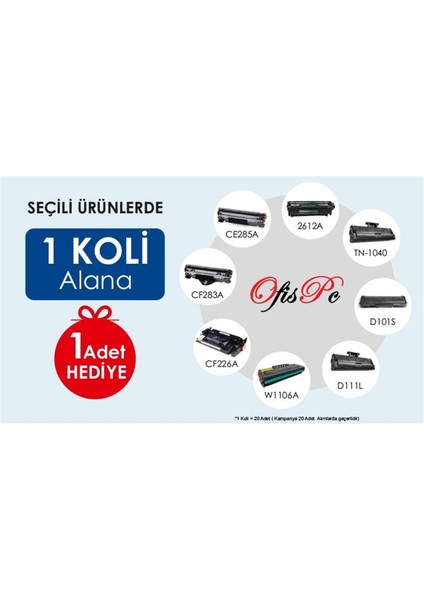 Hp CF283A Muadil Toner 83A 1.500 Sayfa Çipli M125NW-M127FN--M127FW-M225-M201 1koli=20 adet fiyatları