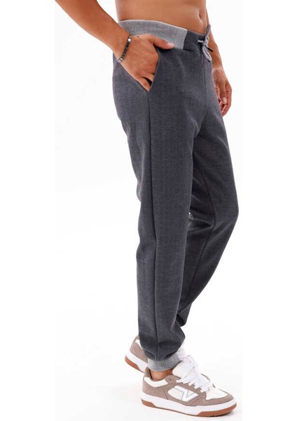 Erkek Antrasit Jogger Lastik Paça Eşofman Altı Zc 201 indirimleri
