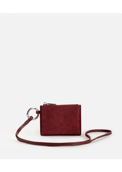 Metal Tokalı Süet Kartvizitlik IW6250048001034