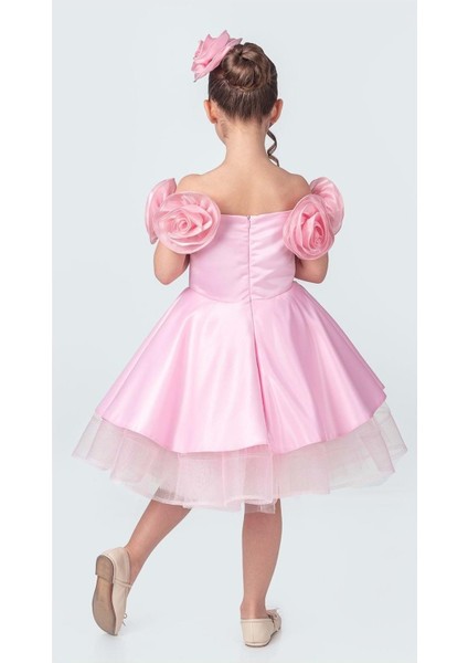 Fanari Krep Saten Gren Destekli Kız Abiye M00735 fiyatları