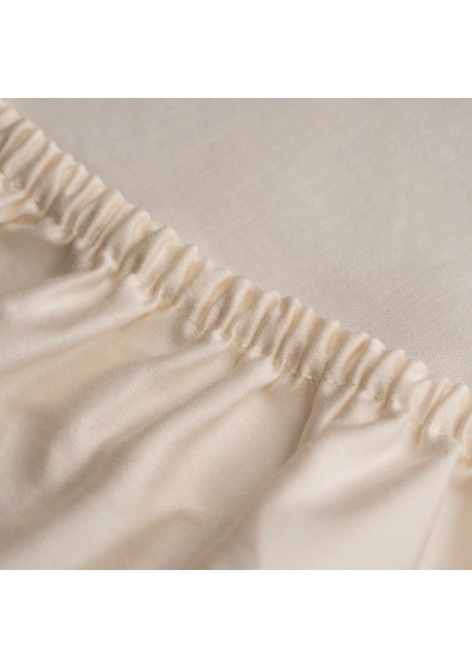 Odin 300 Tc Pamuk Saten King Size Lastikli Çarşaf Ekru modelleri