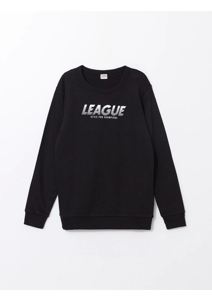 Lcw Kids Siyah Bisiklet Yaka Erkek Çocuk Kalın Eşofman Takımı fiyatları