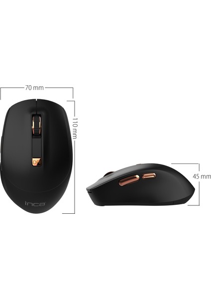 IWM-244R 2.4ghz Kablosuz Optik Mouse | Ergonomik Tasarım, Sessiz Tuşlar, 6d Fonksiyon | 800-1600 Dpı Ayarlanabilir Çözünürlük | Tak-Çalıştır Nano Alıcı | Windows & Mac Os Uyumlu fiyatları