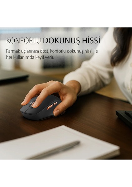 IWM-244R 2.4ghz Kablosuz Optik Mouse | Ergonomik Tasarım, Sessiz Tuşlar, 6d Fonksiyon | 800-1600 Dpı Ayarlanabilir Çözünürlük | Tak-Çalıştır Nano Alıcı | Windows & Mac Os Uyumlu indirimleri