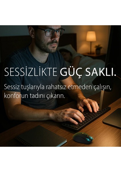 IWM-244R 2.4ghz Kablosuz Optik Mouse | Ergonomik Tasarım, Sessiz Tuşlar, 6d Fonksiyon | 800-1600 Dpı Ayarlanabilir Çözünürlük | Tak-Çalıştır Nano Alıcı | Windows & Mac Os Uyumlu