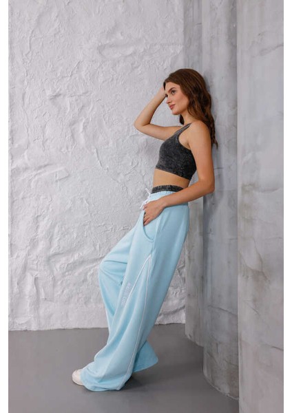 Kadın Turkuaz Oversize Eşofman Altı Msc 409ALT indirimleri