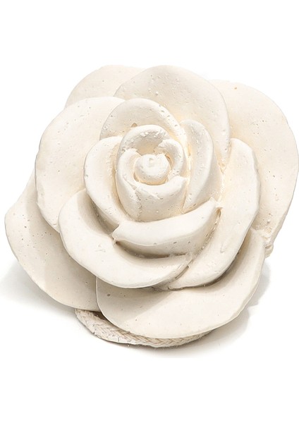 Oda Kokusu Için 130 ml Yedek Gül Fitilli Seramik Taş