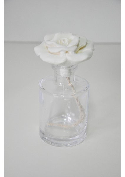 Oda Kokusu Için 130 ml Yedek Gül Fitilli Seramik Taş modelleri