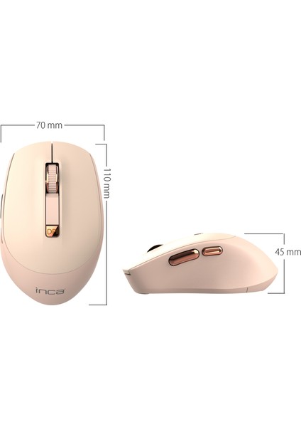 IWM-244R 2.4ghz Kablosuz Optik Mouse | Ergonomik Tasarım, Sessiz Tuşlar, 6d Fonksiyon | 800-1600 Dpı Ayarlanabilir Çözünürlük | Tak-Çalıştır Nano Alıcı | Windows & Mac Os Uyumlu fiyatları