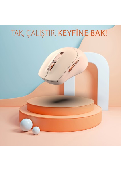 IWM-244R 2.4ghz Kablosuz Optik Mouse | Ergonomik Tasarım, Sessiz Tuşlar, 6d Fonksiyon | 800-1600 Dpı Ayarlanabilir Çözünürlük | Tak-Çalıştır Nano Alıcı | Windows & Mac Os Uyumlu fırsatları