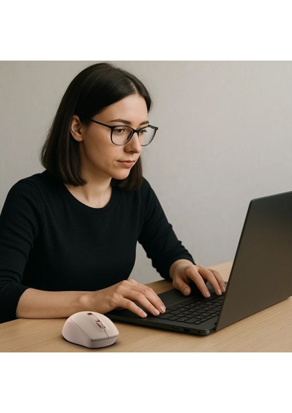 IWM-244R 2.4ghz Kablosuz Optik Mouse | Ergonomik Tasarım, Sessiz Tuşlar, 6d Fonksiyon | 800-1600 Dpı Ayarlanabilir Çözünürlük | Tak-Çalıştır Nano Alıcı | Windows & Mac Os Uyumlu
