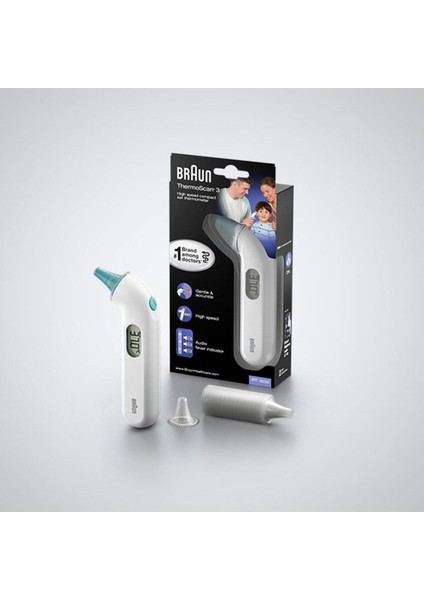 IRT3030 Kulaktan Ateş Ölçer - Hızlı, Doğru ve Ergonomik Tasarım Özellikleri