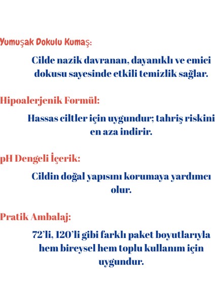 Islak Mendil 120 Li X 12 ADET modelleri