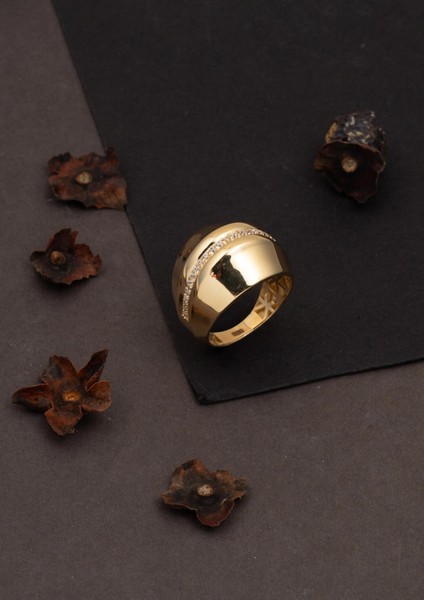 Berceste 14 Ayar Altın Anne Yüzük modelleri