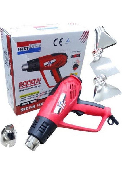 Fastbond FA27305 2000W Sıcak Hava Tabancası