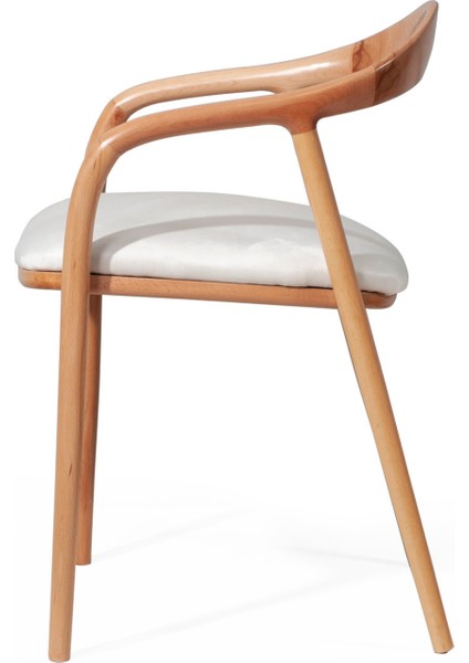 Olimpos Iskandinav Natural Ahşap Masa Sandalye Takımı 100X100 indirimleri