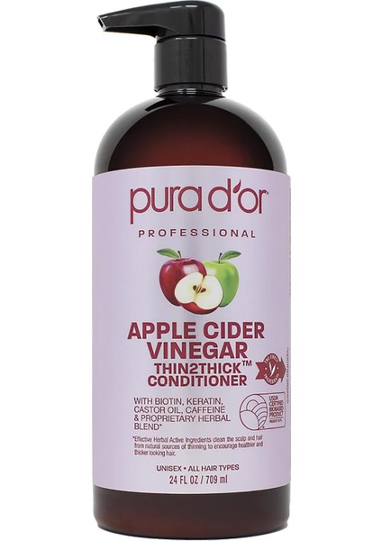 Apple Cider Vinegar THIN2THICK Saç Kremi 709ML