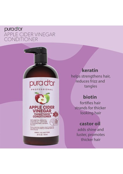Apple Cider Vinegar THIN2THICK Saç Kremi 709ML modelleri