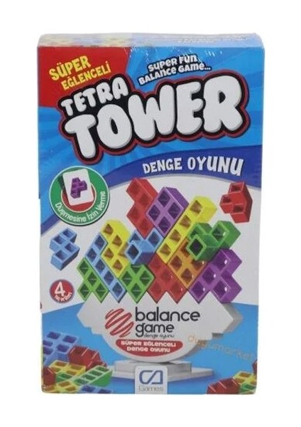 Tetra Tower Balance Game