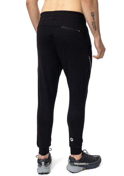 Edgar Erkek Siyah Eşofman Altı