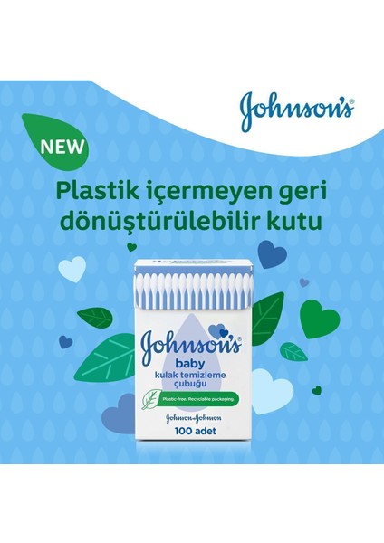 Yumuşak Pamuklu Kulak Temizleme Çubukları, Her Yaş İçin Uygun - 100 Adet modelleri